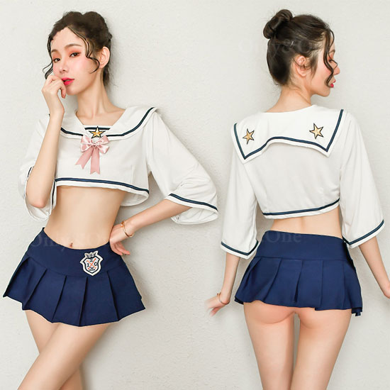 コスプレ セーラー 制服(Sexy Cosplay Sailor) k07107商品サムネ画像