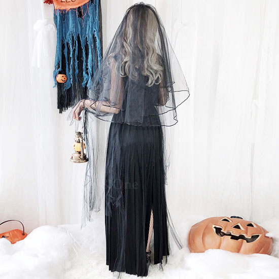 コスプレ ウエディングドレス ハロウィン(Halloween Cosplay Wedding Dress) k04002商品サムネ画像