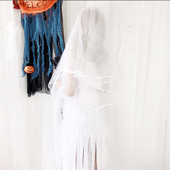 コスプレ ウエディングドレス ハロウィン(Halloween Cosplay Wedding Dress) k04002商品サムネ画像