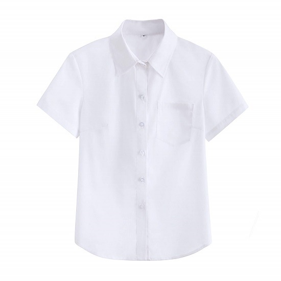 制服 コスプレ 清純派 女子高生 JK コスチューム 半袖シャツのみの出品 Mサイズ商品サムネ画像