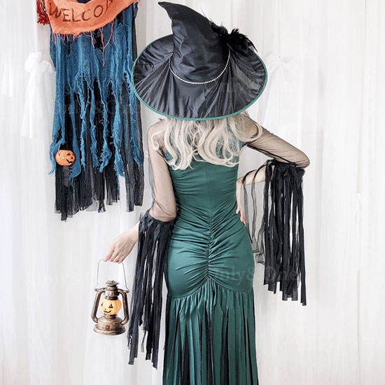 コスプレ 魔女 ハロウィン(Halloween Cosplay Witch) k04014商品サムネ画像