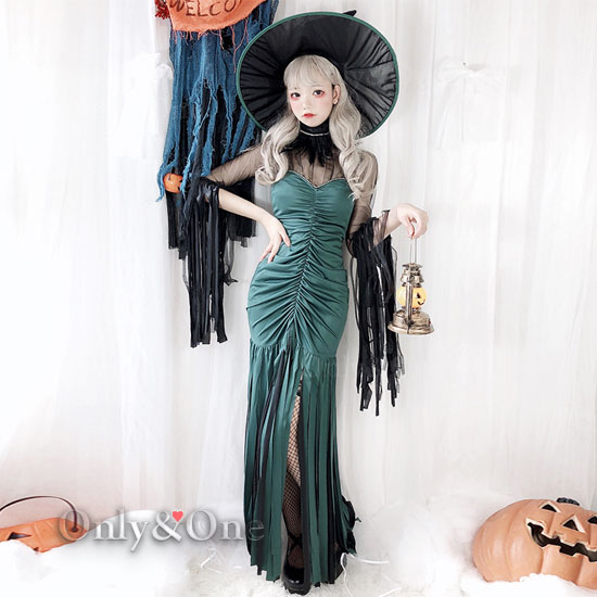 コスプレ 魔女 ハロウィン(Halloween Cosplay Witch) k04014商品メイン画像