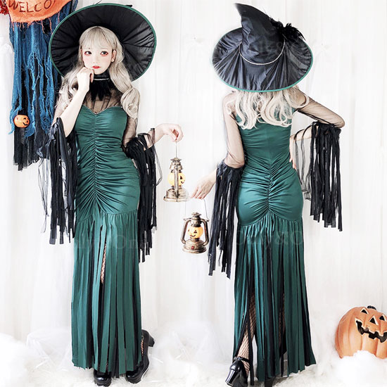 コスプレ 魔女 ハロウィン(Halloween Cosplay Witch) k04014商品サムネ画像