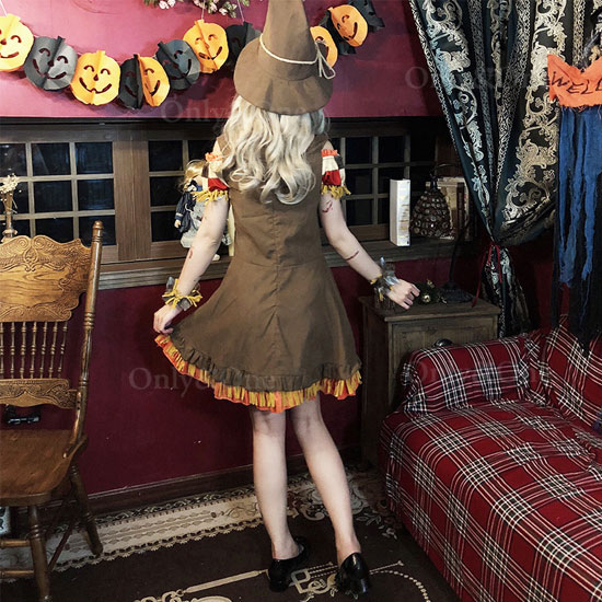 コスプレ 魔女 ハロウィン(Halloween Cosplay Witch) k04019商品サムネ画像