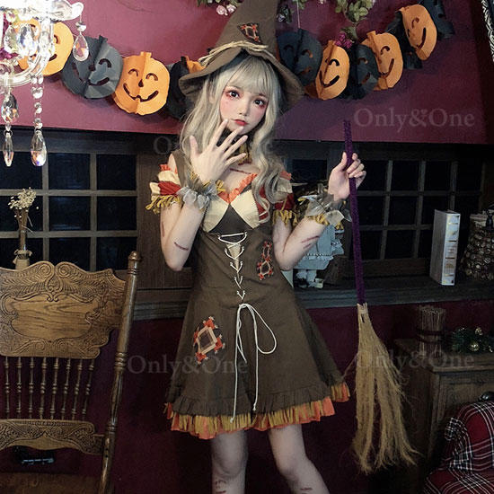 コスプレ 魔女 ハロウィン(Halloween Cosplay Witch) k04019商品サムネ画像