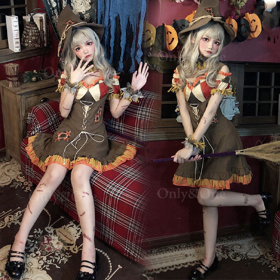 コスプレ 魔女 ハロウィン(Halloween Cosplay Witch) k04019商品サムネ画像