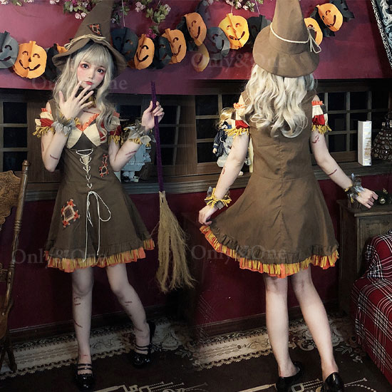 コスプレ 魔女 ハロウィン(Halloween Cosplay Witch) k04019商品サムネ画像