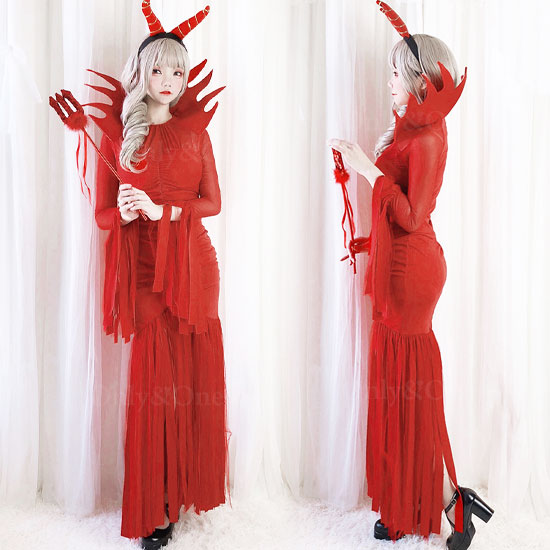コスプレ デビル ハロウィン(Halloween Cosplay Devil) k04041商品サムネ画像