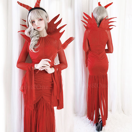 コスプレ デビル ハロウィン(Halloween Cosplay Devil) k04041商品サムネ画像