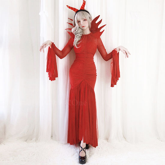 コスプレ デビル ハロウィン(Halloween Cosplay Devil) k04041商品サムネ画像