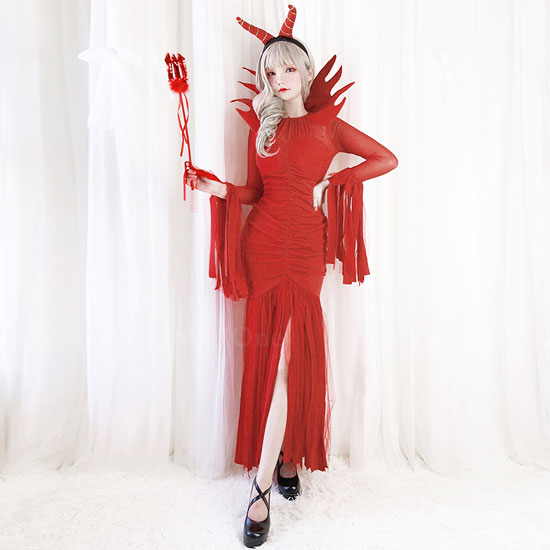 コスプレ デビル ハロウィン(Halloween Cosplay Devil) k04041商品サムネ画像