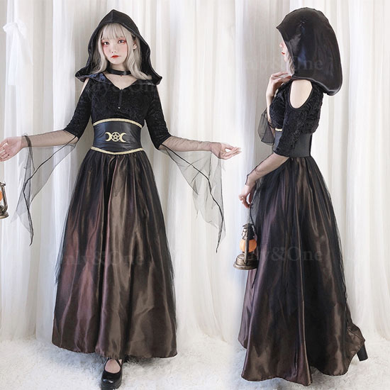 コスプレ 魔女 ハロウィン(Halloween Cosplay Witch) k12023商品サムネ画像