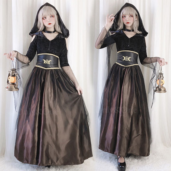 コスプレ 魔女 ハロウィン(Halloween Cosplay Witch) k12023商品サムネ画像