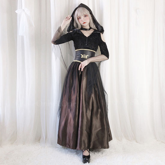 コスプレ 魔女 ハロウィン(Halloween Cosplay Witch) k12023商品サムネ画像