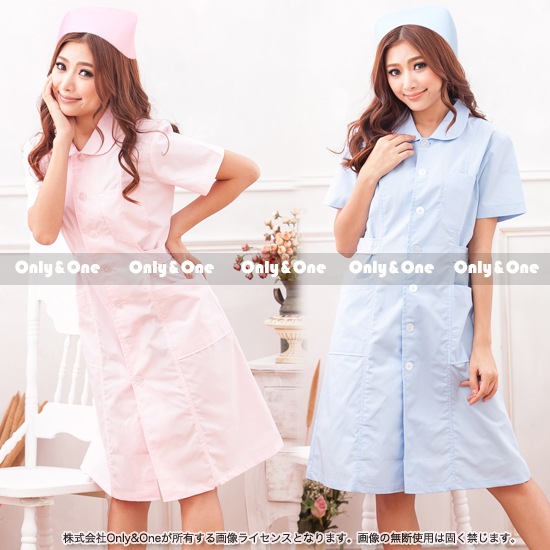 ナース 服 コスプレ ハロウィン コスチューム(Nurse Cosplay) k05050商品サムネ画像