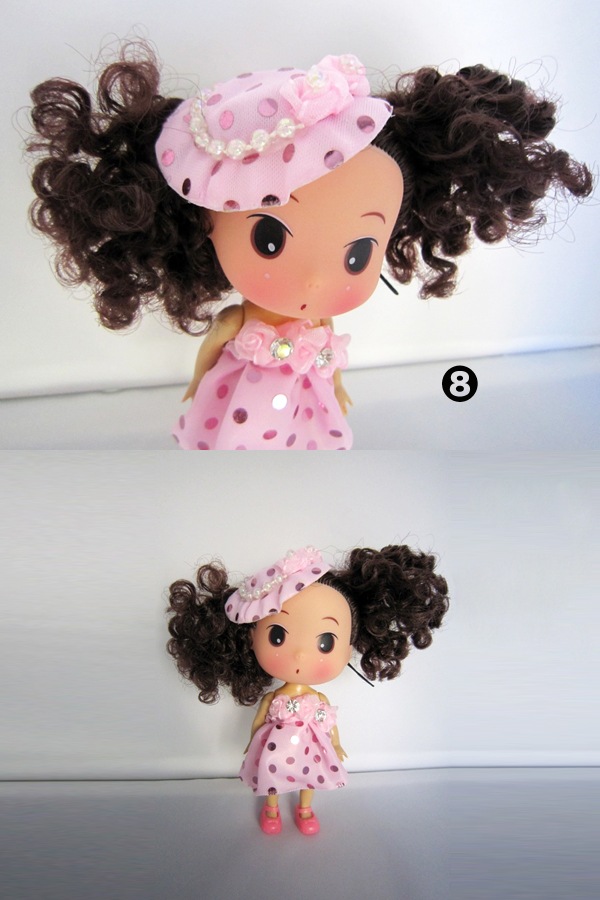 ドール ストラップ チャーム キーホルダー 可愛い人形商品サムネ画像