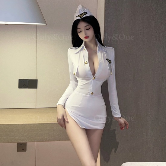 コスプレ CA・キャビンアテンダント(Sexy Cosplay Cabin Attendant) k09005商品サムネ画像