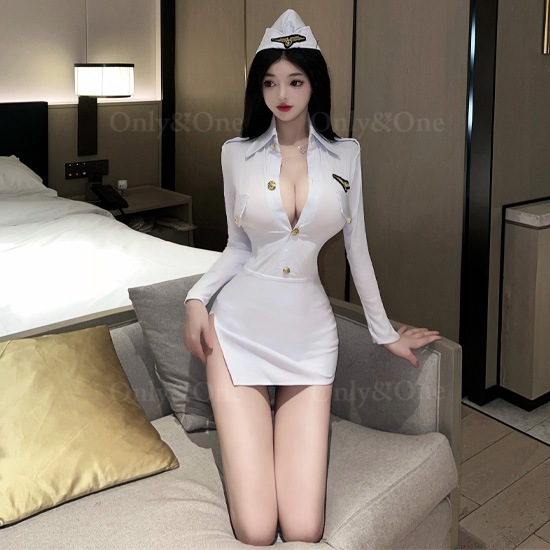 コスプレ CA・キャビンアテンダント(Sexy Cosplay Cabin Attendant) k09005商品サムネ画像