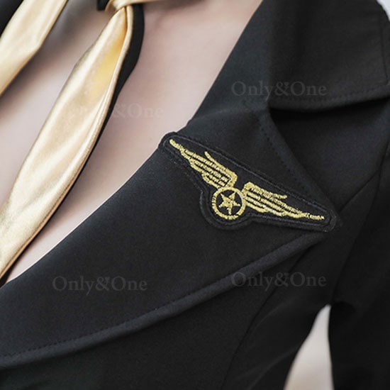 コスプレ CA・キャビンアテンダント(Sexy Cosplay Cabin Attendant) k08016商品サムネ画像
