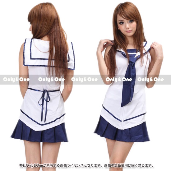 セーラー服 コスプレ 制服 ハロウィン(Sailor Cosplay) k07119商品サムネ画像