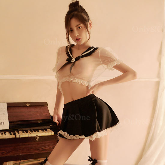 コスプレ セーラー 制服(Sexy Cosplay Sailor) k07159商品サムネ画像