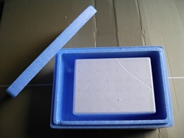 二本梱包発送　2　専用 強化段ボール パレット付き 700G AA 2層 輸出梱包 通い箱に最適