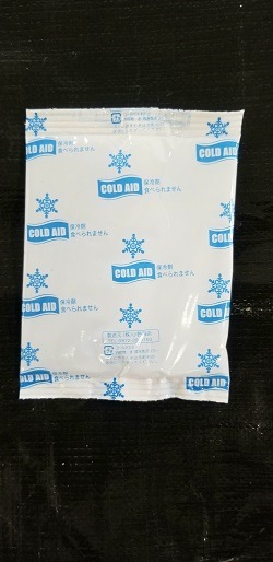 冷凍済み 保冷剤100ｇ 180個入 の販売ページ 発泡スチロール箱のことなら小野商店へ