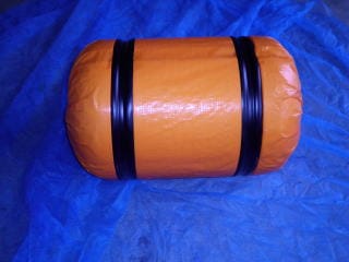 5号穴なしオレンジ直径450㎜長さ680㎜の販売ページ| 発泡スチロール箱