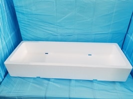 OM-73蓋なし穴有り内寸650*288*143㎜の販売ページ| 発泡スチロール箱の