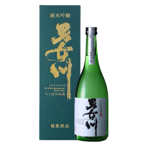 男女川 しぼりたて純米吟醸 箱入り 720ml