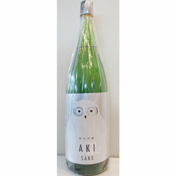 寒紅梅 純米吟醸 ふくろうラベル AKISAKE 1800ml お酒