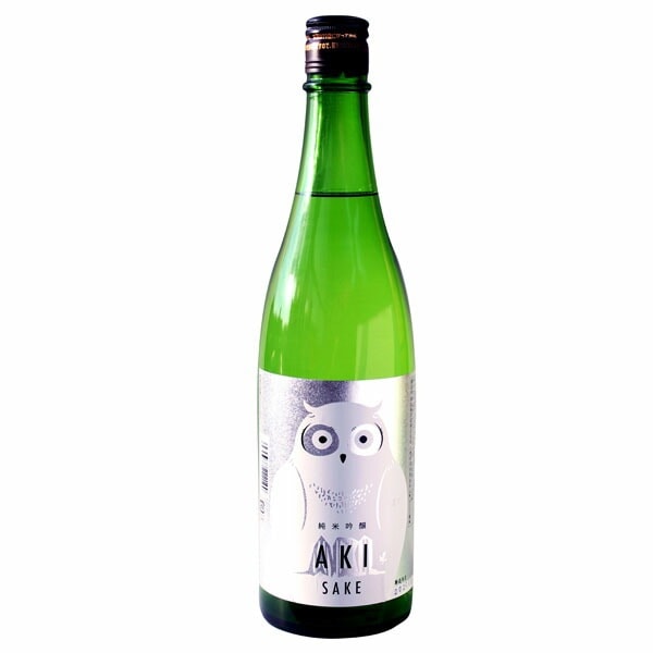 寒紅梅 純米吟醸 ふくろうラベル AKISAKE 720ml お酒