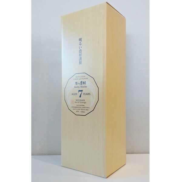 明るい農村 AKARUI NOUSON BARLEY ミズナラ樽熟成 麦 7年 麦焼酎 720ml お酒