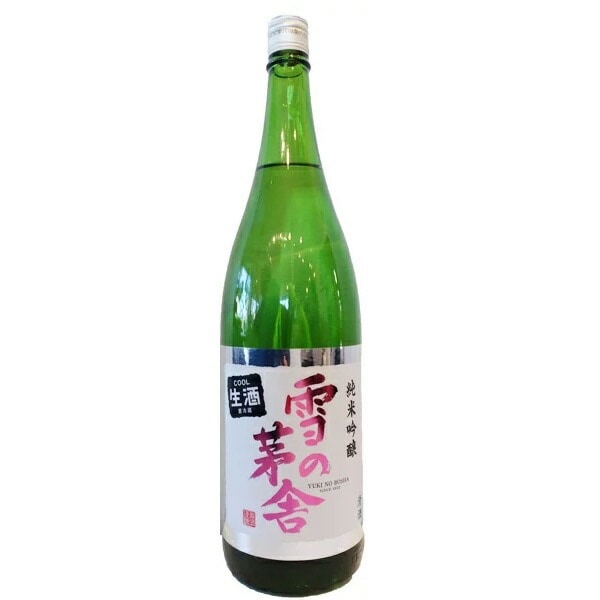 雪の茅舎 純米吟醸 生酒 1800ml お酒