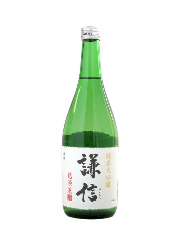 謙信 純米大吟醸 越淡麗 720ｍl お酒