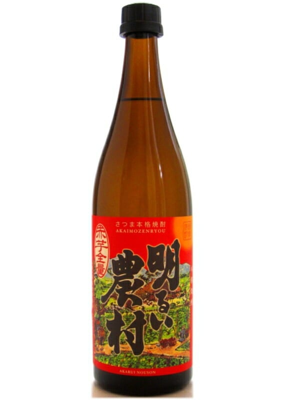 明るい農村 全量赤芋仕込み 芋焼酎 720ml お酒