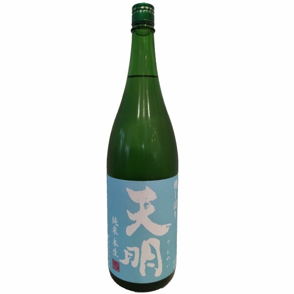 福島県 曙酒造 天明【てんめい】 純米 無濾過本生 1800ml【要冷蔵】 【日本酒】 お酒