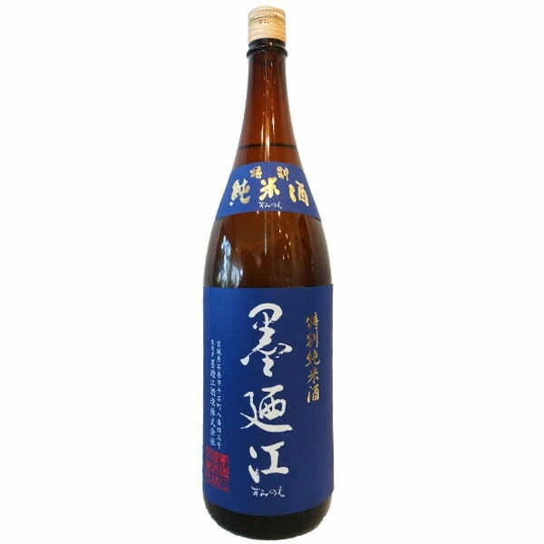 宮城県 墨廼江酒造 墨廼江【すみのえ】 特別純米酒 1800ml 【日本酒】 お酒