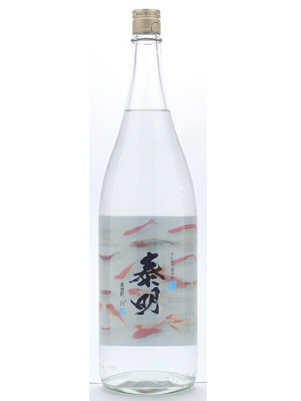 ふんわり涼やか 特蒸泰明 19°麦焼酎 1800ml お酒