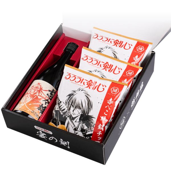 るろうに剣心×湖池屋×越銘醸 コラボセット「宴の刻」