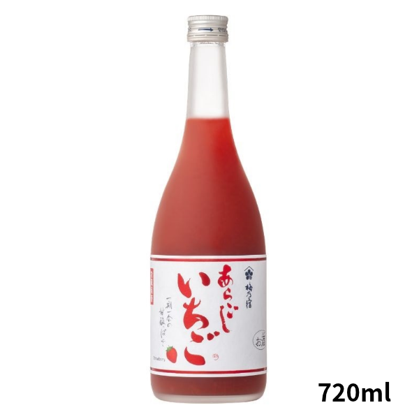 梅乃宿　あらごし　いちご　720ml お酒