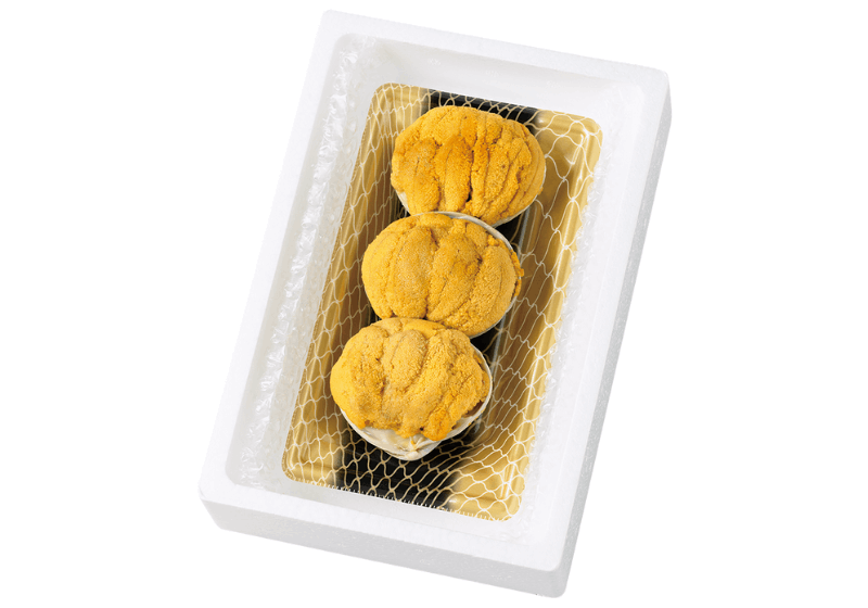 【夏ギフト・お中元おすすめ】岩手産うに貝焼き（3個）