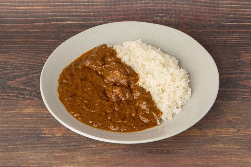 赤えいの西インド風ビンダルーカレー