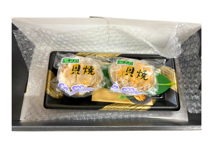 【新物】いわき産うに貝焼き(2個)