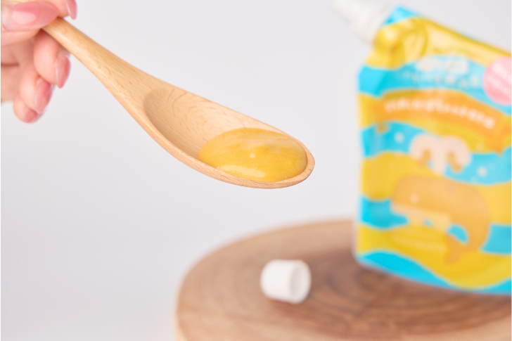 【常磐もの】魚は土台パクパク離乳食（ひらめとかぼちゃのトロトロ）【常温保存】