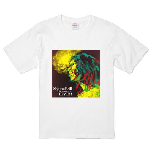 『LIVE!!』Spinna B-ill&The cavemans / プレミアムTシャツ