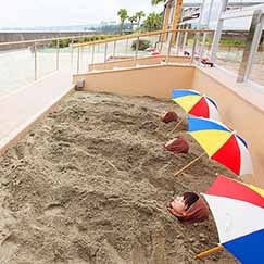 指宿名物砂むし温泉「癒砂」