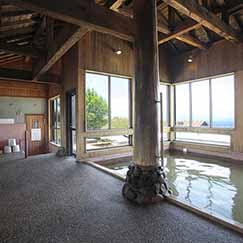 「満天望温泉」内風呂。