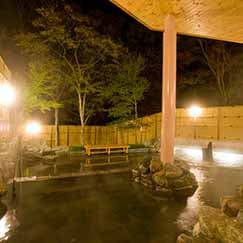 紅葉や夕景・星空など那須高原の自然との一体感が楽しめる露天風呂をご用意しています。