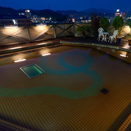 【空中露天風呂】星空＆月見を楽しめます